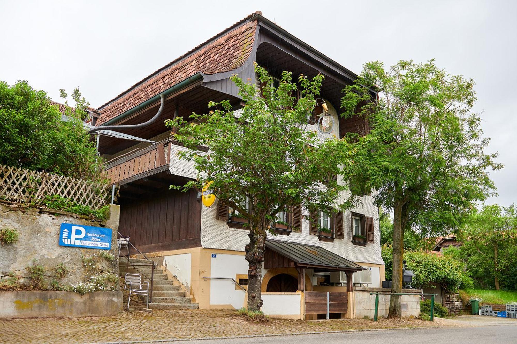 Hotel Jaeger Jeuss - Murten - Self-Check-In Buitenkant foto